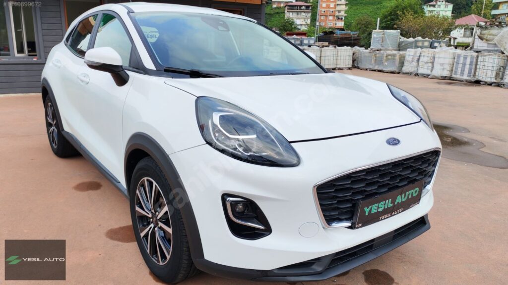 YEŞİL AUTO’DAN TEMİZ BAKIMLI FORD PUMA