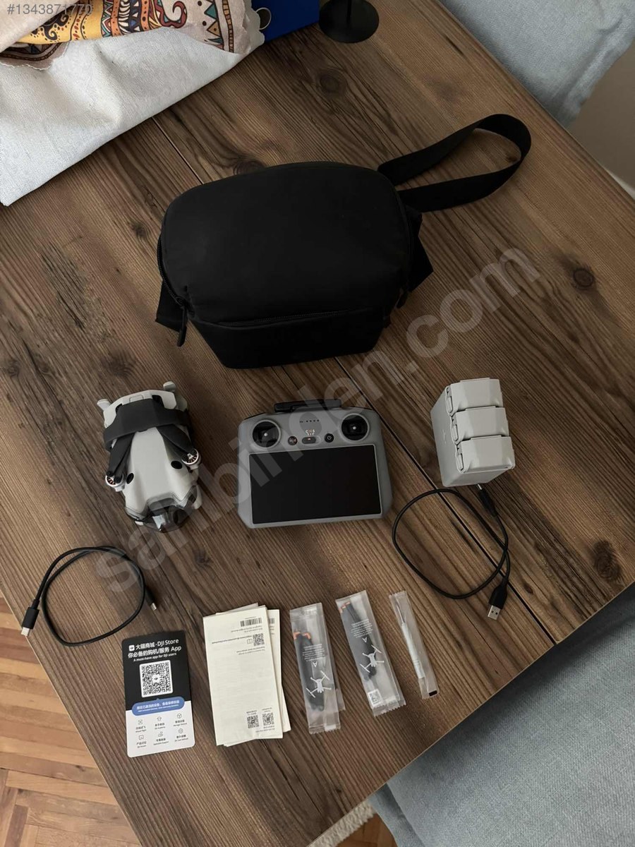 DJI Mini 4 Pro Fly More Combo | RC 2 | 3 Batarya |