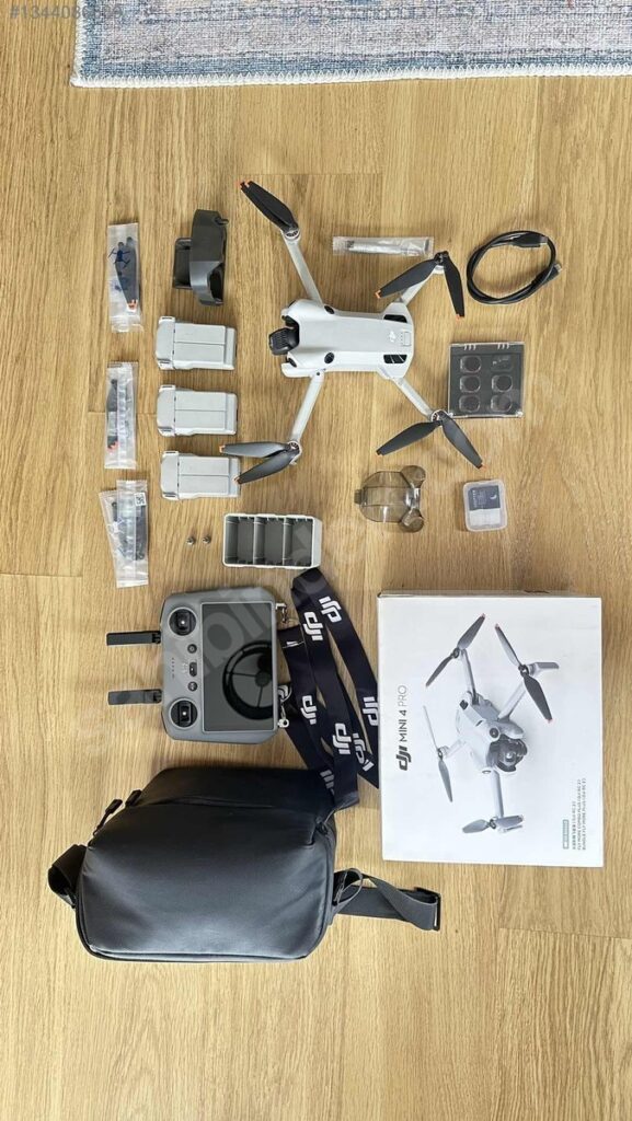 DJI MINI 4 PRO RC 2 KUMANDA / 3 BATARYA / ND SET / 128 GB Kart