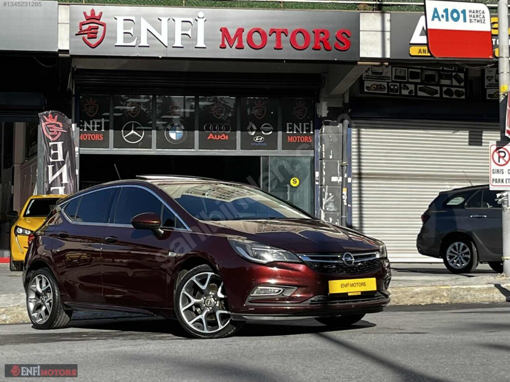 1.6 OPEL ASTRA SUNROOF DZL OTOMTK DYNAMİC+ÖZEL JANT+ÖZEL RENK
